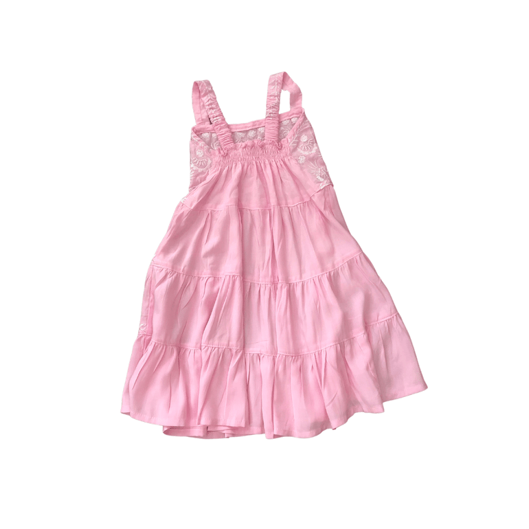 Agnes Dress in Pink - Indigo Kids