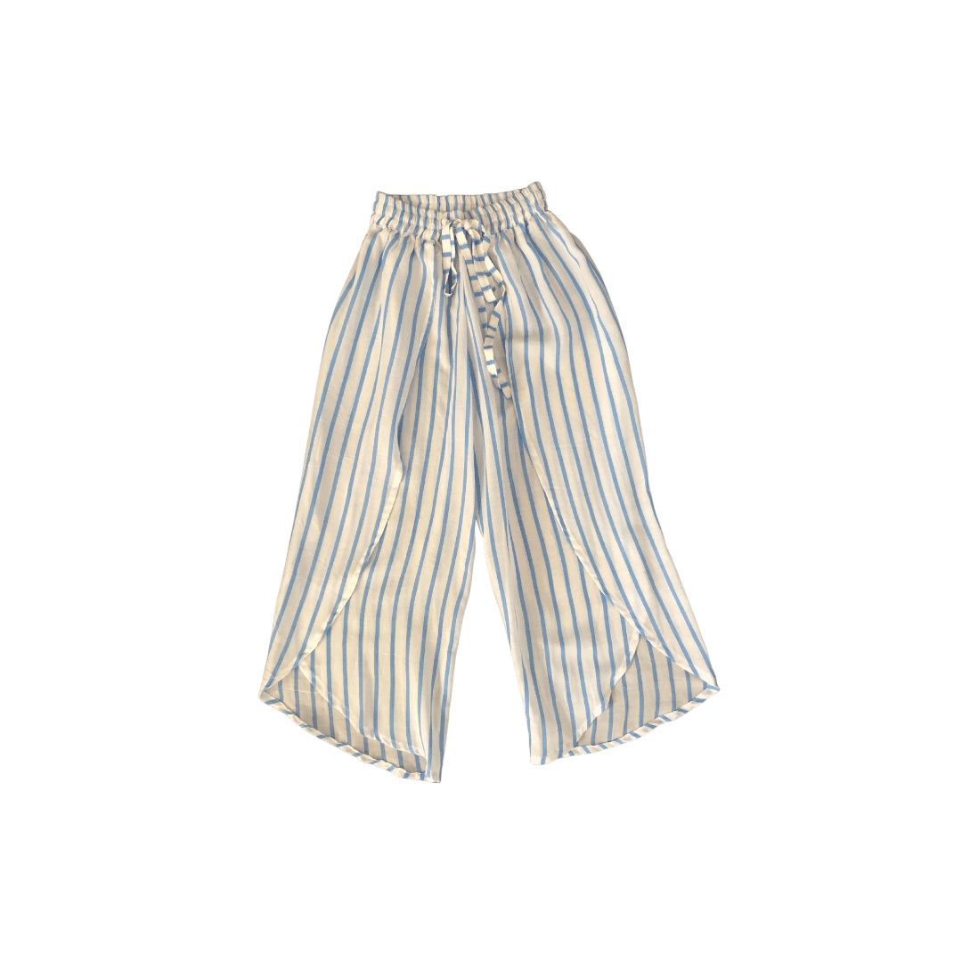 Kelsi Pants in Blue Stripes - Indigo Kids