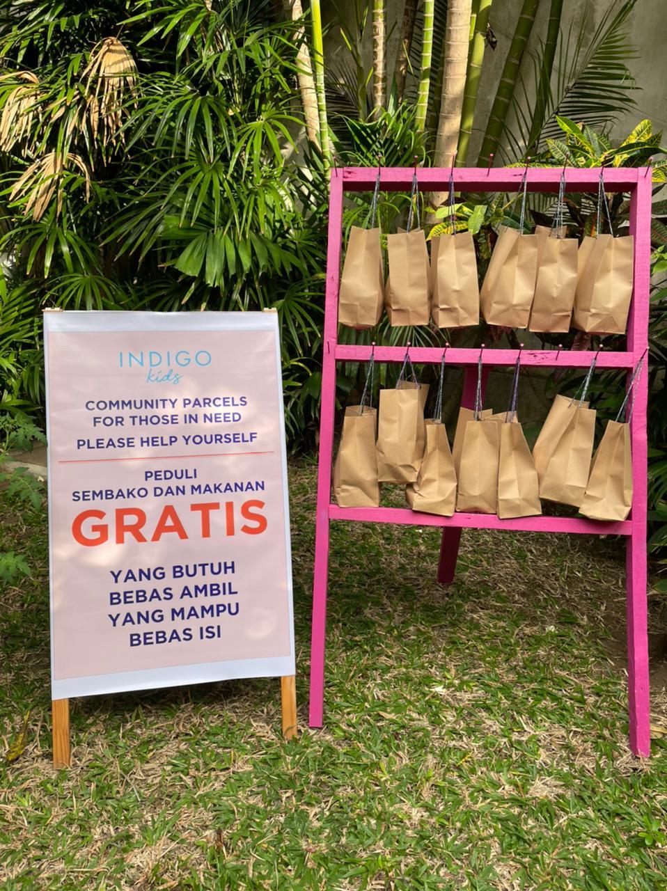 Indigo Kids Community Food Drive Bali