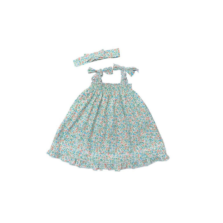 Brie Set in Liberty Floral - Indigo Kids