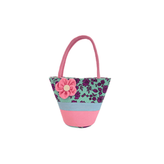 California Bag in Blue Fleur - Indigo Kids