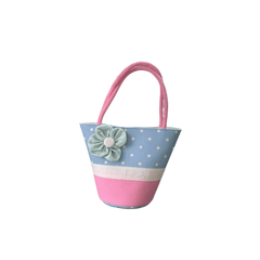 California Bag in Polkadot Cornflower Blue - Indigo Kids