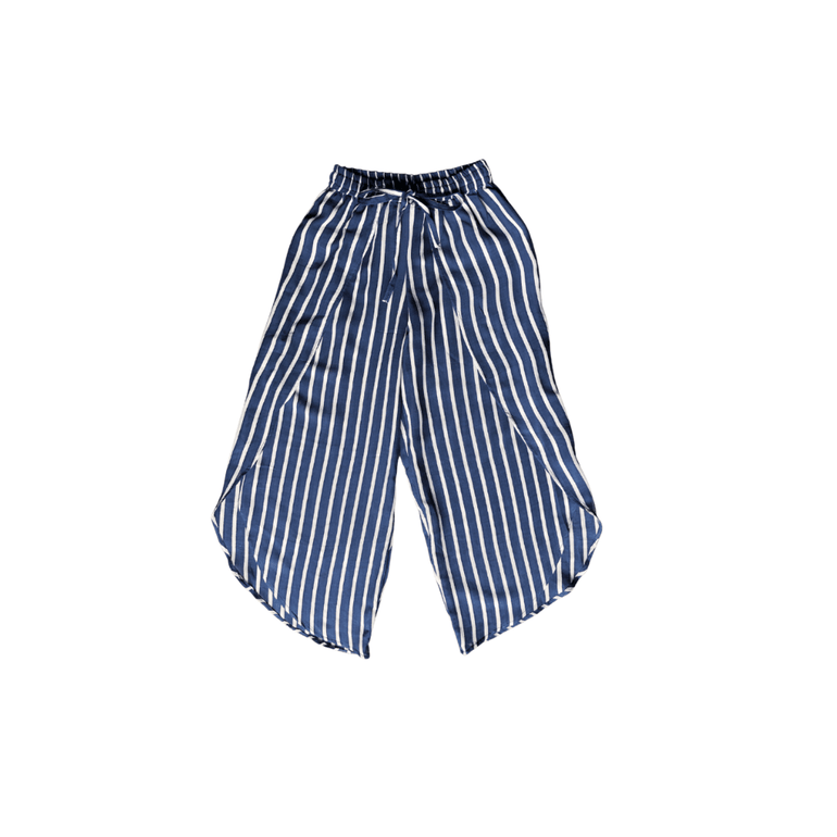 Kelsi Pants in Navy Stripes - Indigo Kids