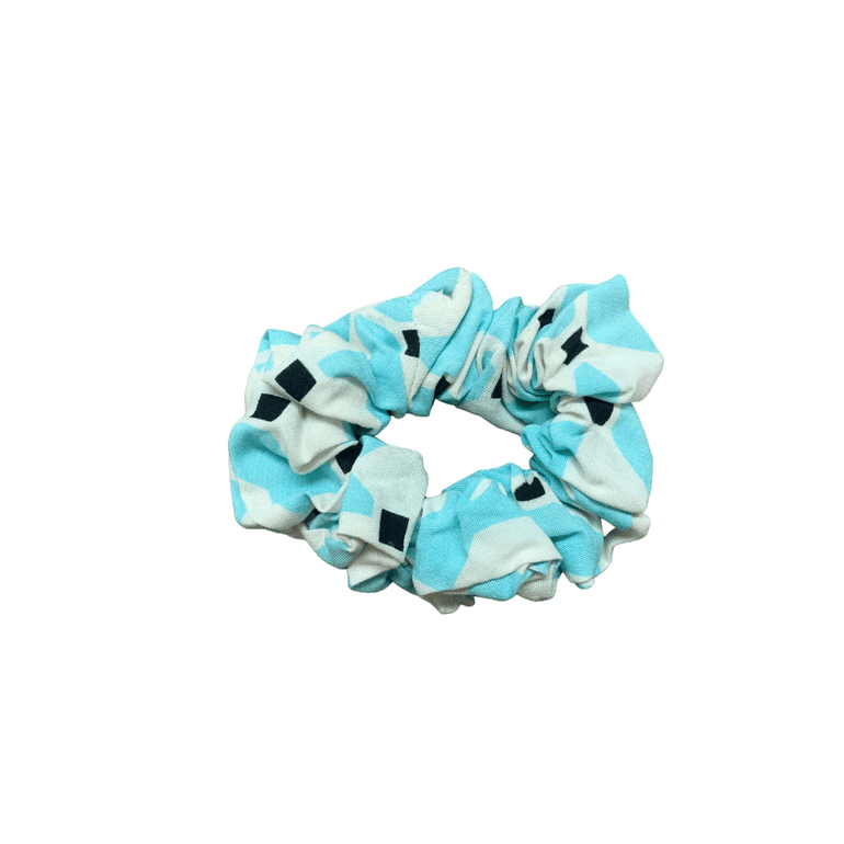 Scrunchie in Aqua Scoop - Indigo Kids