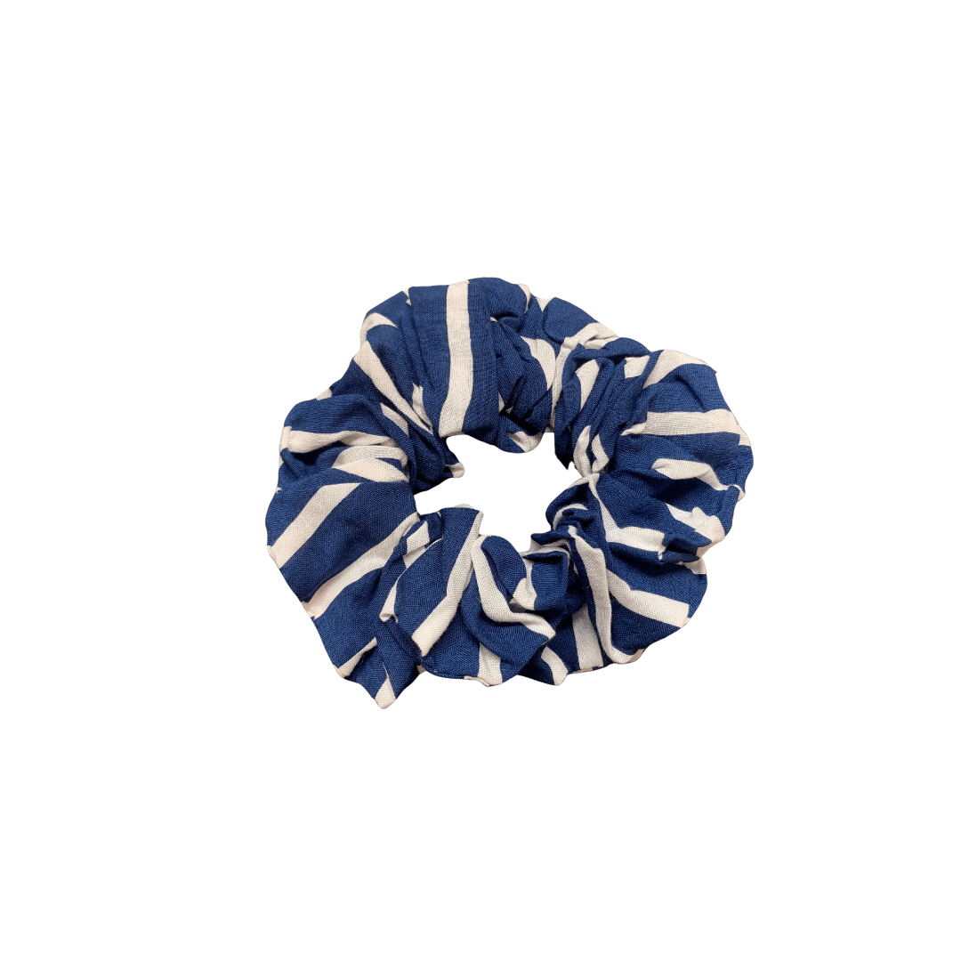 Scrunchie in Navy Stripes - Indigo Kids