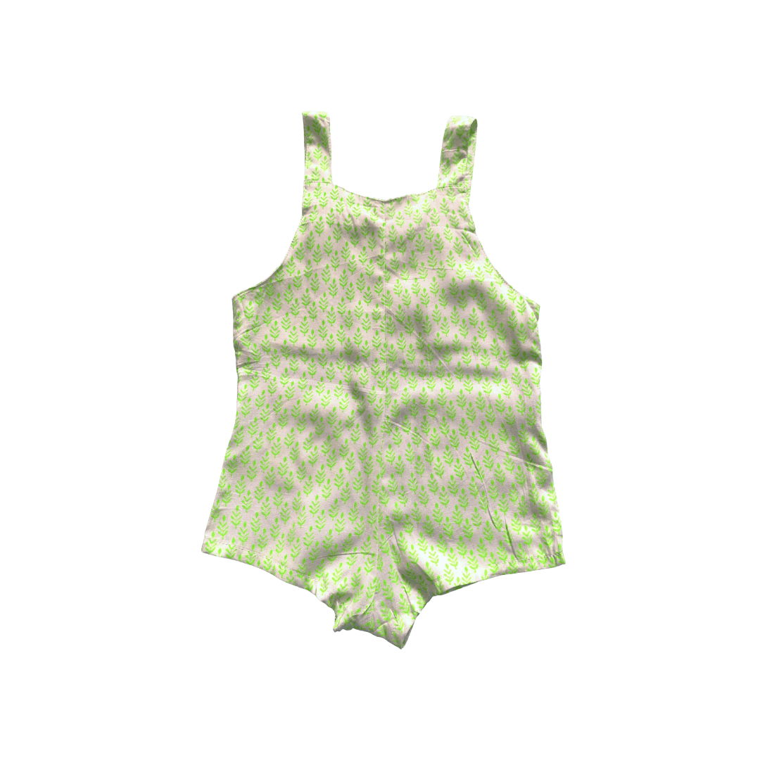 Agya Jumpsuits in Lime Neon - Indigo Kids
