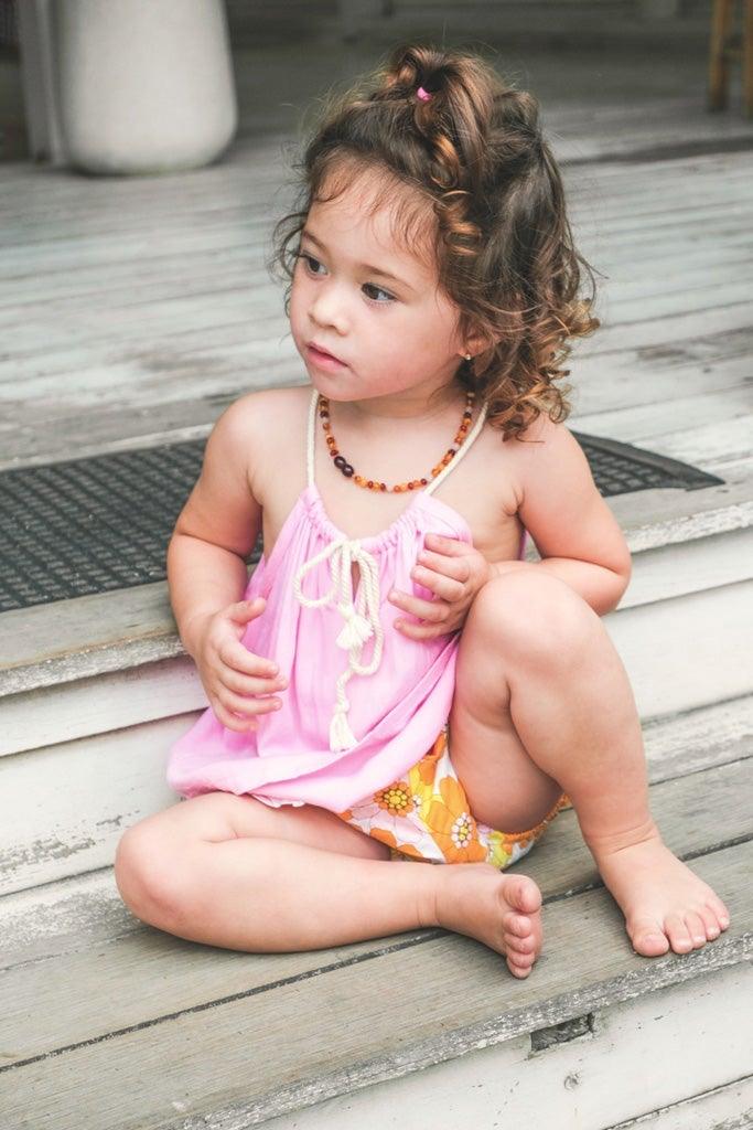 Aroba Top in Pink - Indigo Kids