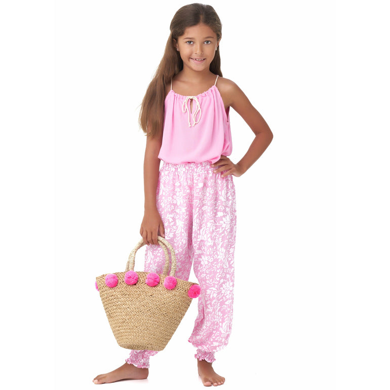 Aroba Top in Pink - Indigo Kids