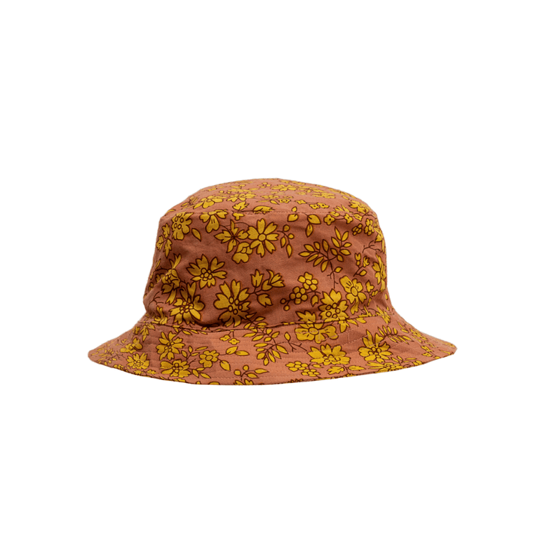 Bobbie Hat in Brown Fleur - Indigo Kids