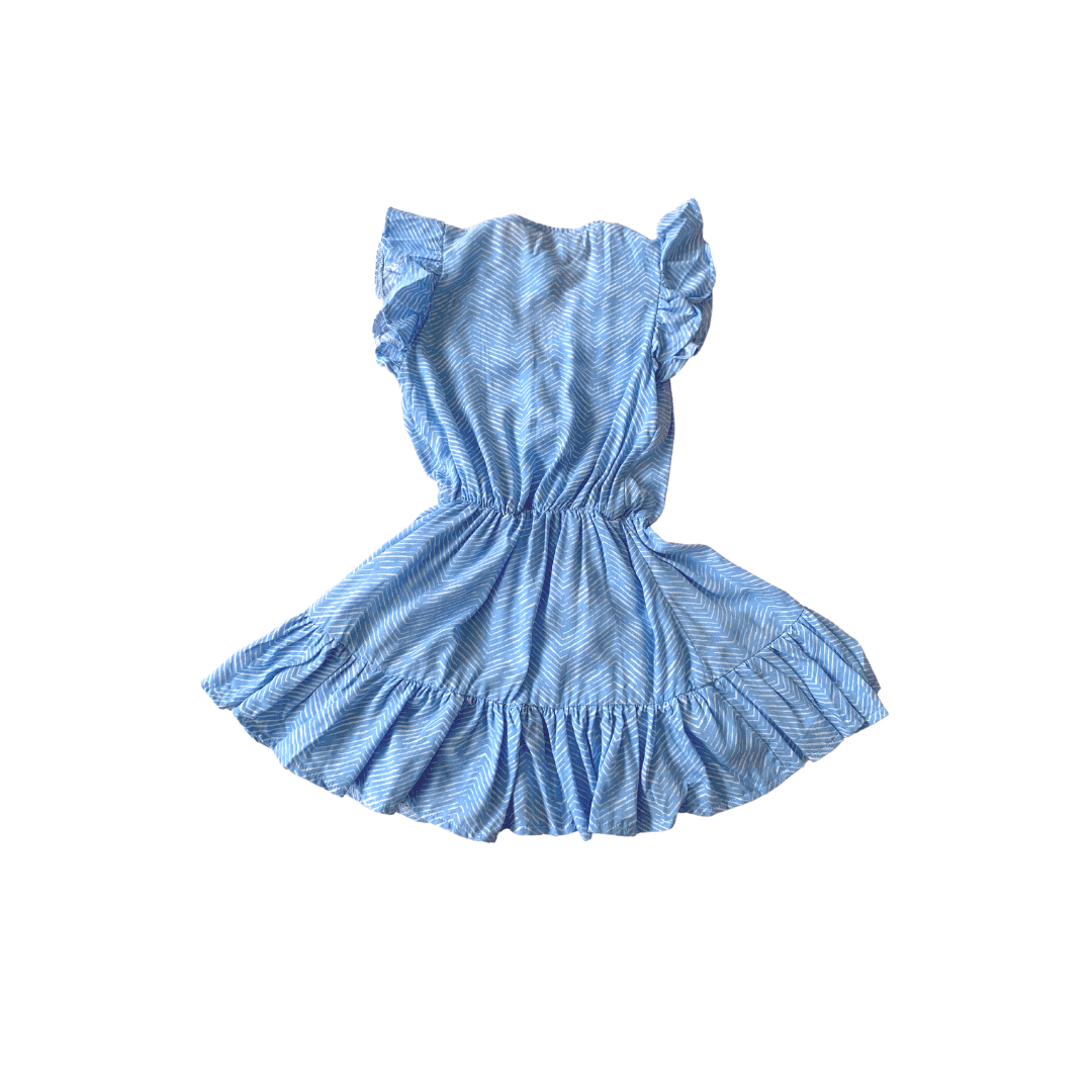 Cabini Dress in Blue Sabine - Indigo Kids