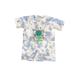 Earth Day T-Shirt in Light Blue - Indigo Kids