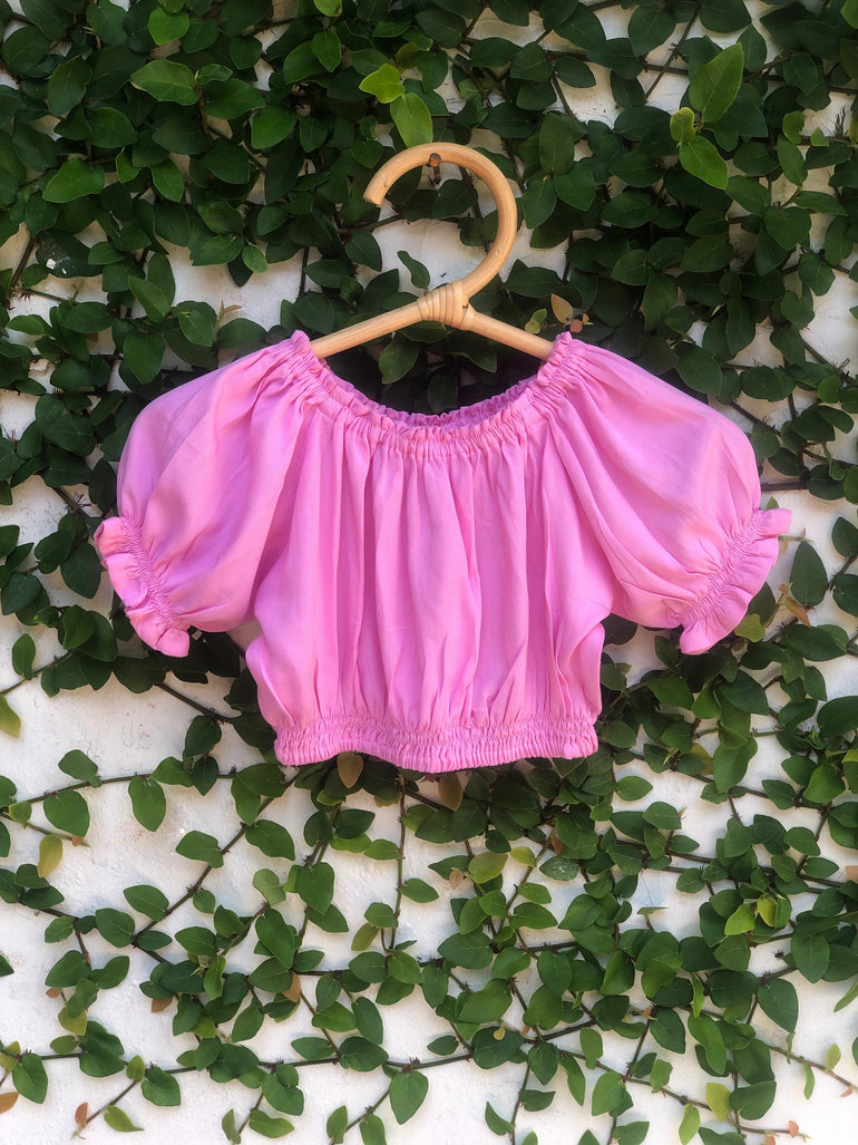 Felicia Top in Pink - Indigo Kids