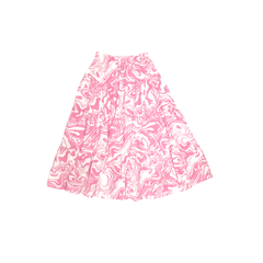 Festival Skirt in Pink Swirl - Indigo Kids