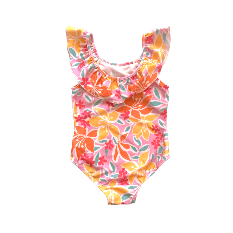 High Tide Swimwear in Tropical Floral - Indigo Kids