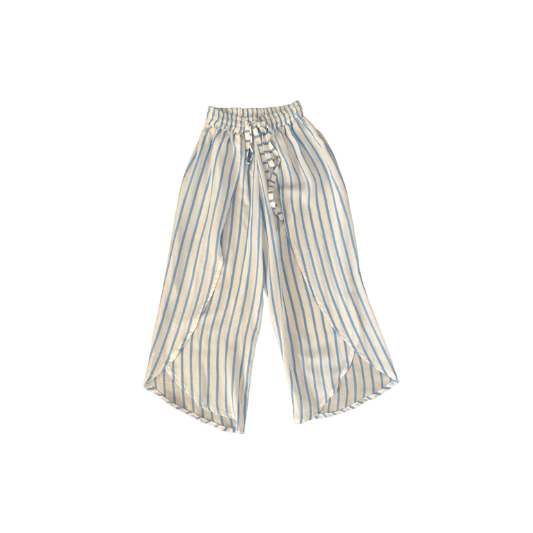 Kelsi Pants in Blue Stripes - Indigo Kids