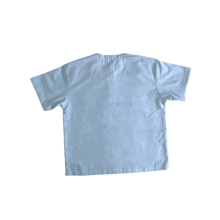 Mark Top in Blue Liberty - Indigo Kids