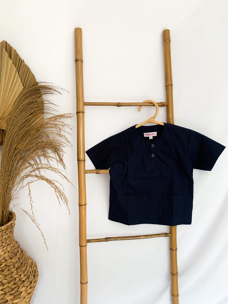 Mark Top in Navy - Indigo Kids