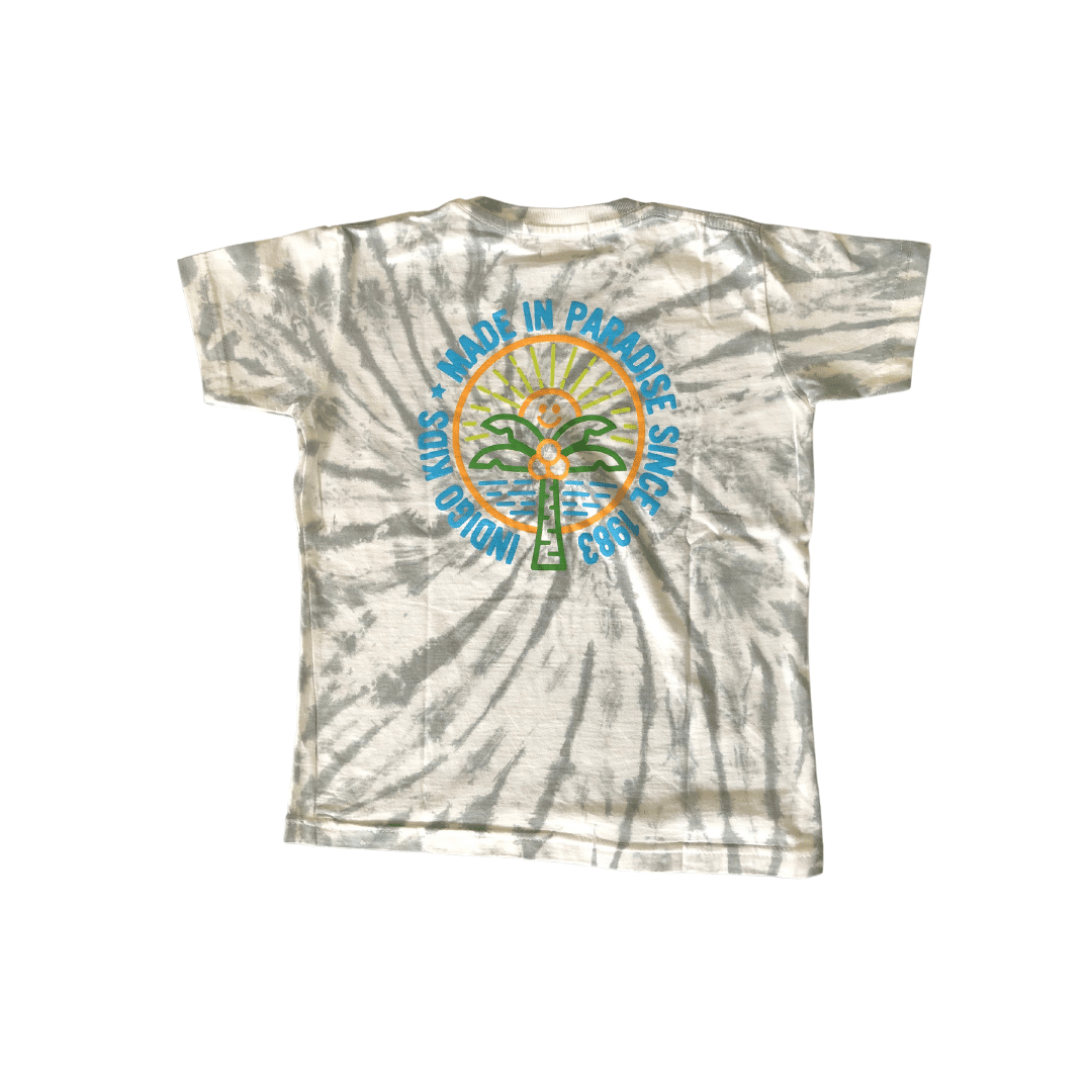 Paradise T-Shirt in Light Grey - Indigo Kids