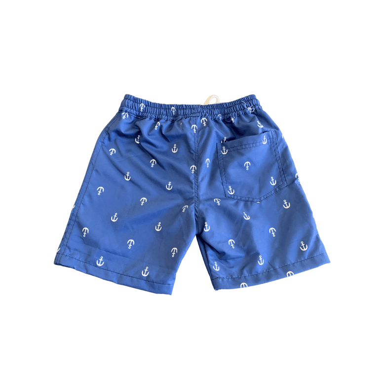 Raider Boardshorts in Anchorman - Indigo Kids