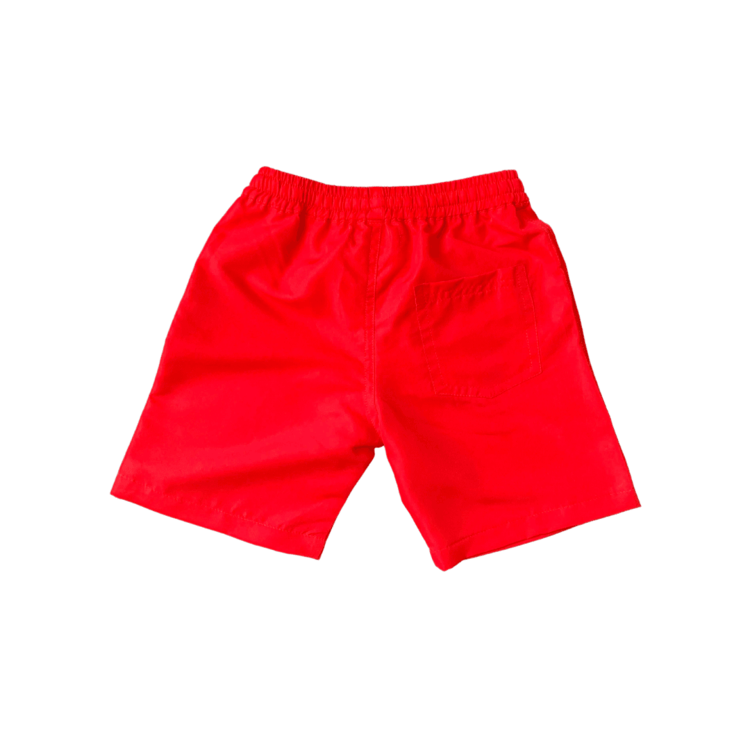 Raider Boardshorts in Red - Indigo Kids