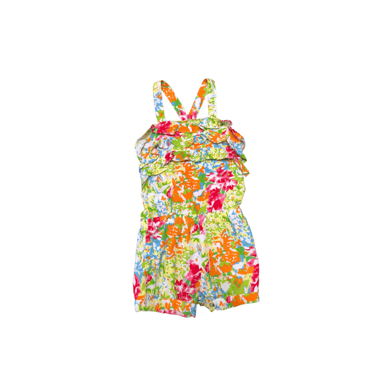 Sand Romper in Lime Paradiso - Indigo Kids