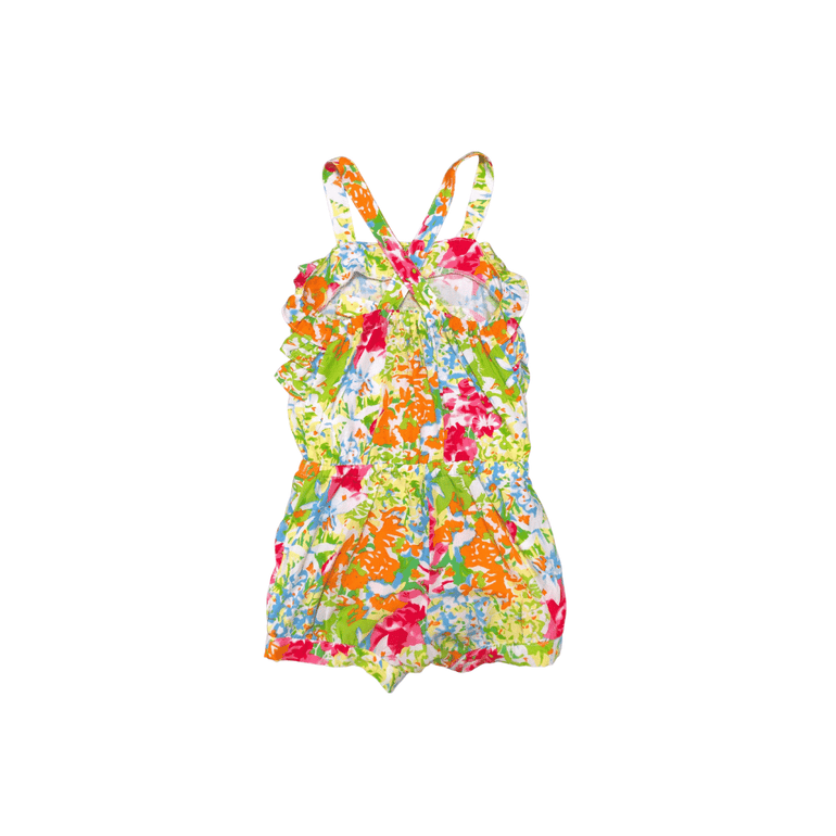 Sand Romper in Lime Paradiso - Indigo Kids