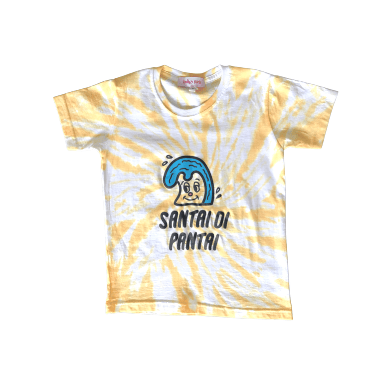 Santai T-Shirt in Yellow - Indigo Kids