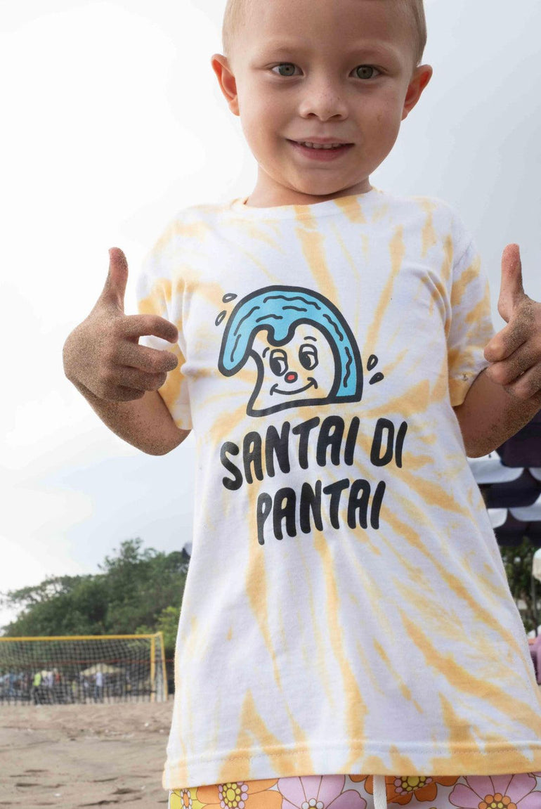 Santai T-Shirt in Yellow - Indigo Kids