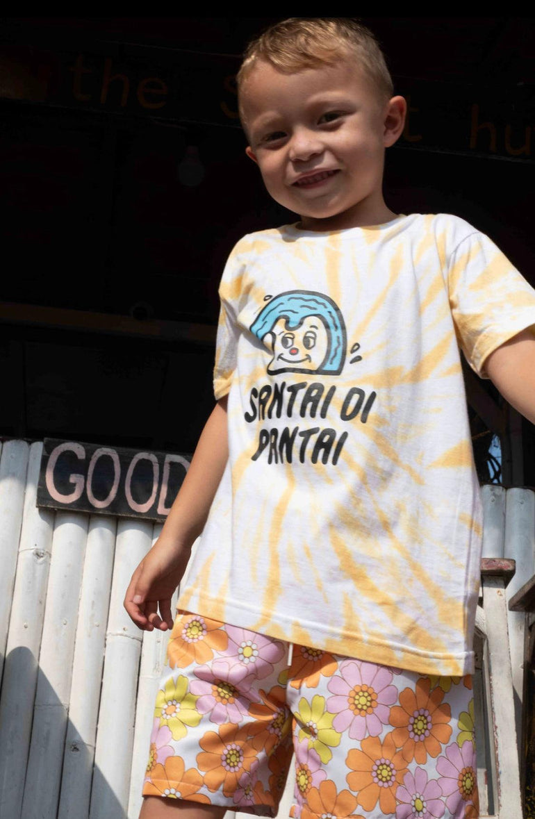 Santai T-Shirt in Yellow - Indigo Kids