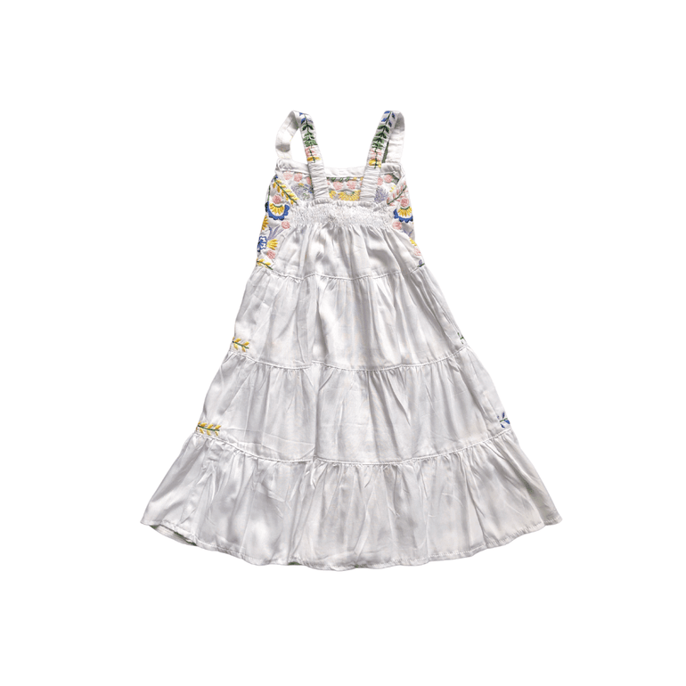 Savike Dress in White - Indigo Kids