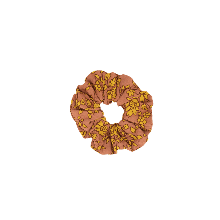 Scrunchie in Brown Fleur - Indigo Kids