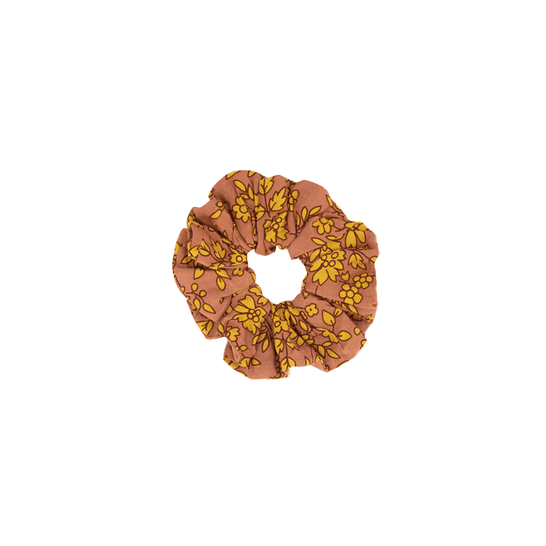 Scrunchie in Brown Fleur - Indigo Kids