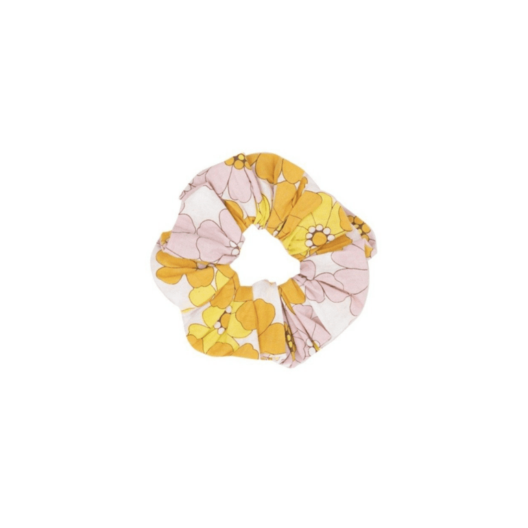 Scrunchie in Pink Flower Power - Indigo Kids