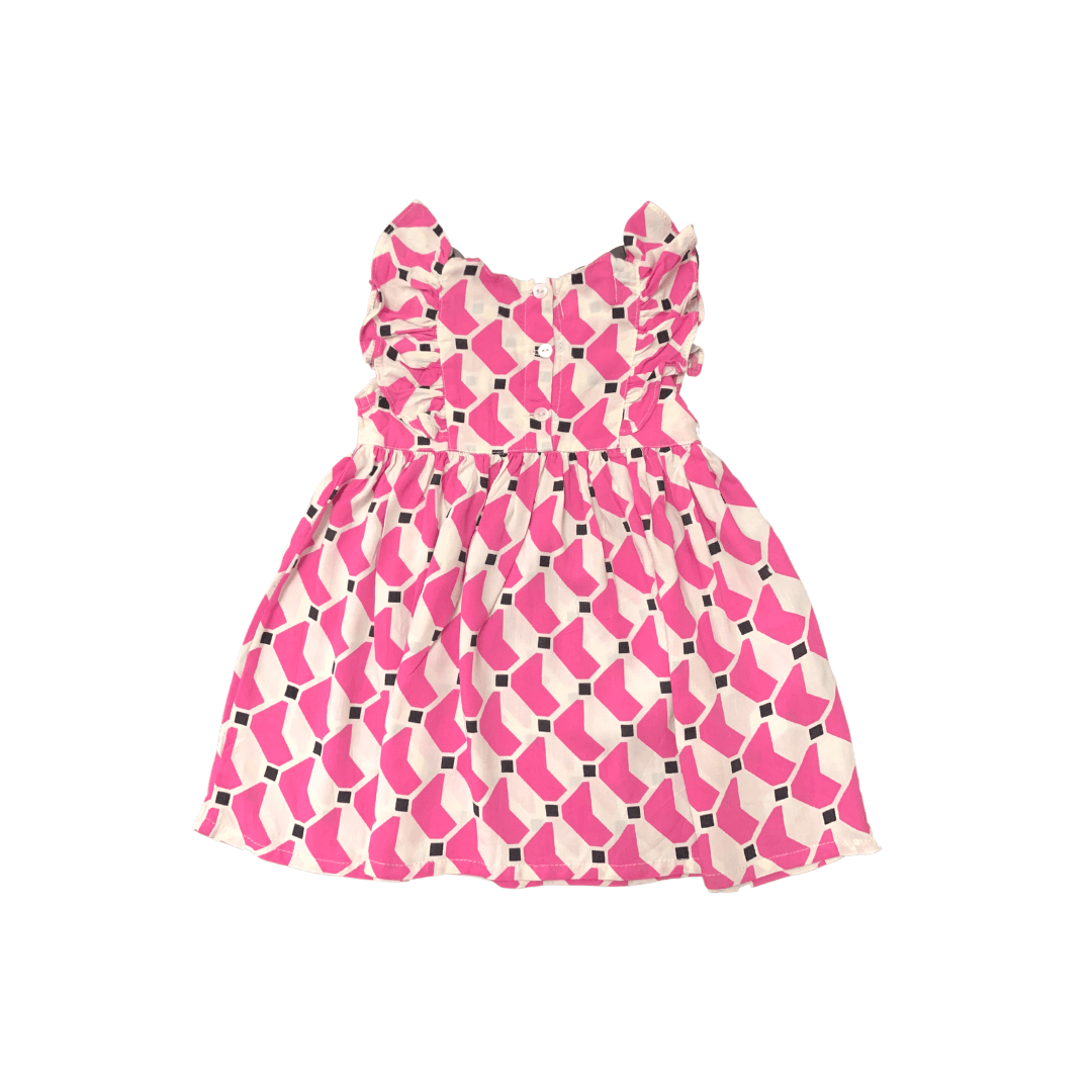 Sinara Dress in Pink Scoop - Indigo Kids