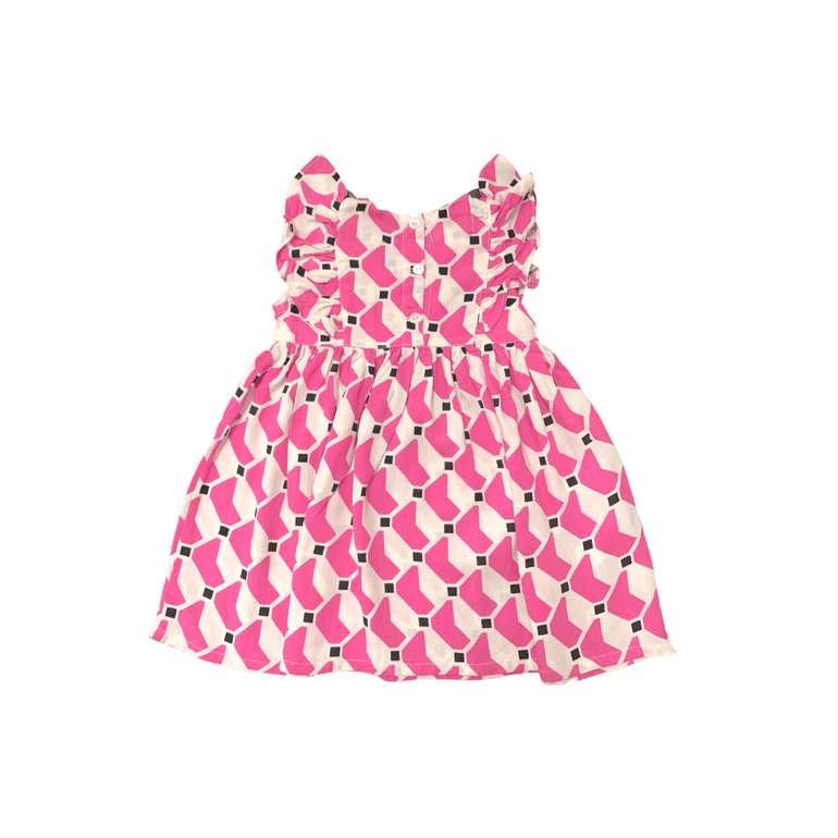 Sinara Dress in Pink Scoop - Indigo Kids