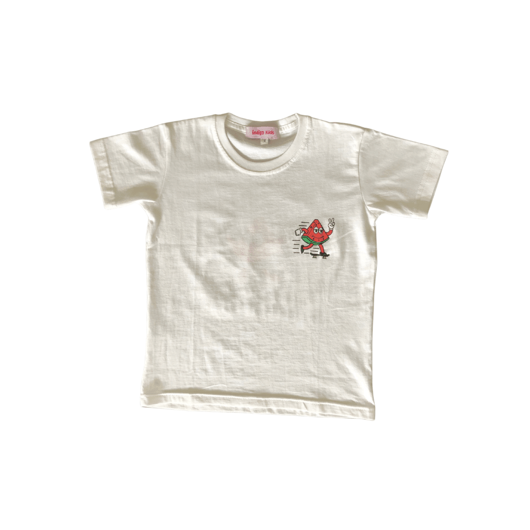 Super T-Shirt in White - Indigo Kids