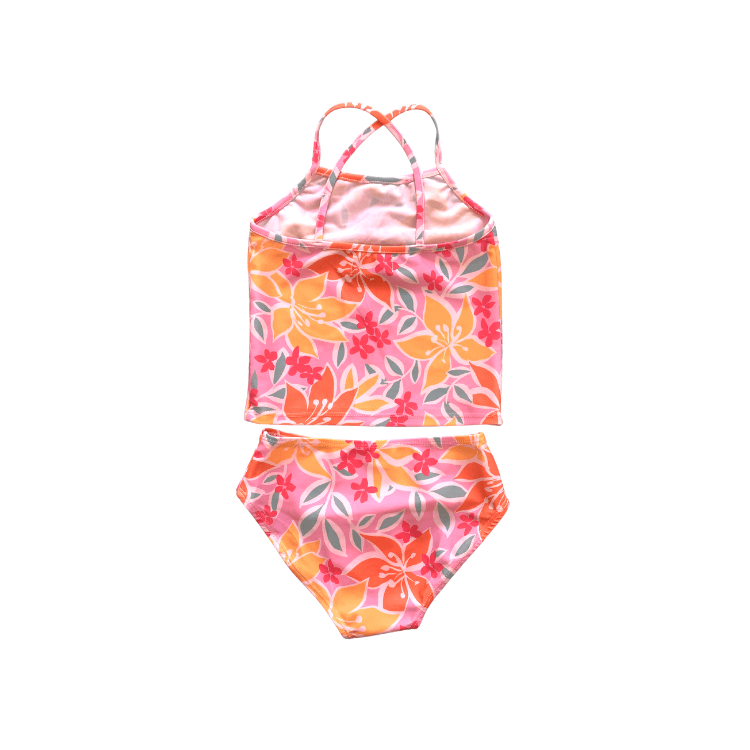 Swell Tankini Swimwear in Tropicana Floral - Indigo Kids